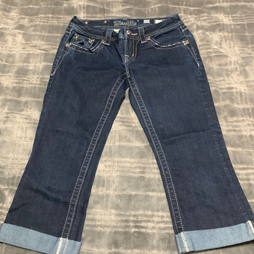 Miss Me cropped jeans
